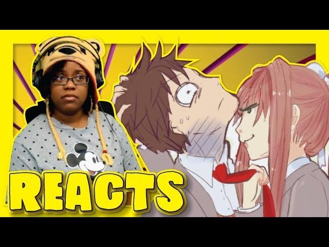 DDLC animatic Just Monika Cover by Radiant Records | Animation Reaction