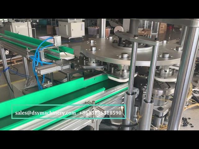 Paper Lids Stacking Machine