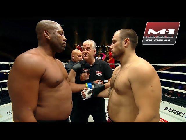 Tough Russian fighter smashes Olympic wrestler! Heavyweight fight surprises everyone!