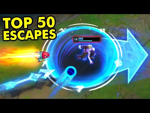 TOP 50 LEAGUE OF LEGENDS ESCAPES FROM 2024!