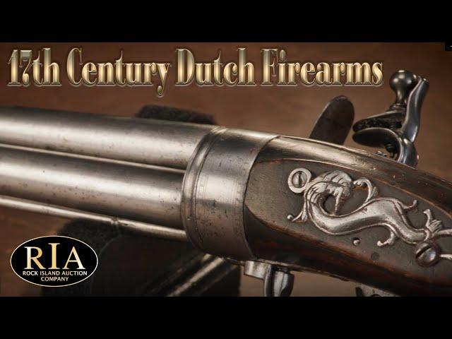 A Fascinating Grouping of Dutch Antique Arms