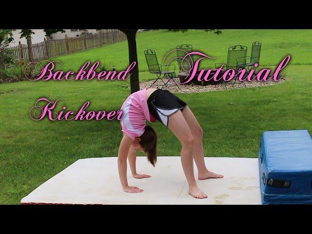 Beginner Gymnastics: Backbend Kickover Tutorial