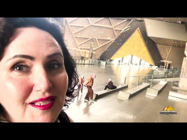 Sneak Peek: The Grand Egyptian Museum's Incredible New Halls!