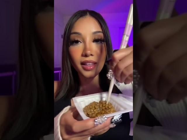 TRYING NATTO 🫣 #asmr