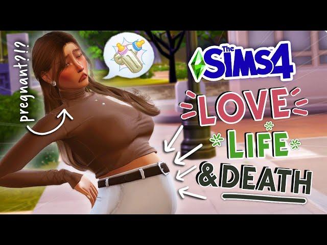 one of my sims is PREGNANT?!? || Sims 4 Love, Life & Death #5