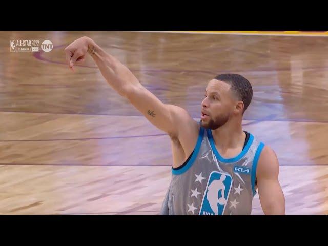 Stephen Curry Breaks 3-Point Record | 2022 All-Star Game Highlights