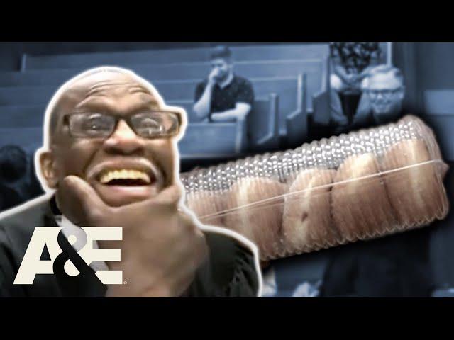 Donut Theft Case CRACKS UP the Court | Court Cam | A&E