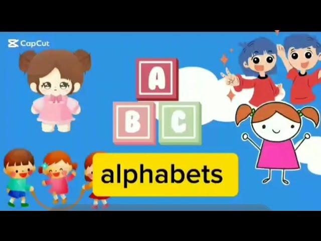 Lets learn English alphabets/ABC/Easy learning#cartoons