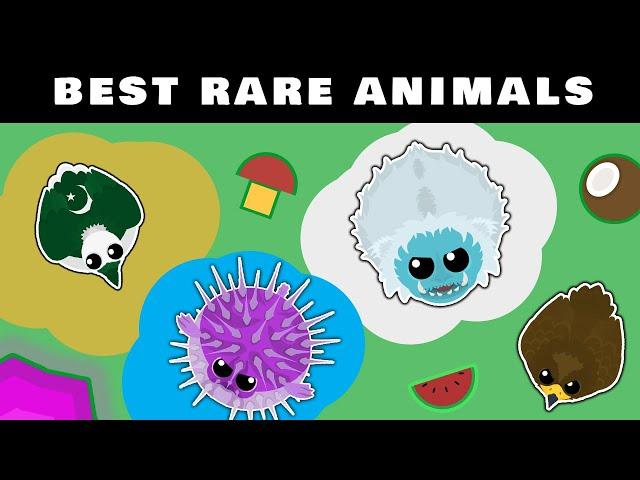 TOP 10 BEST RARE ANIMALS IN MOPE.IO