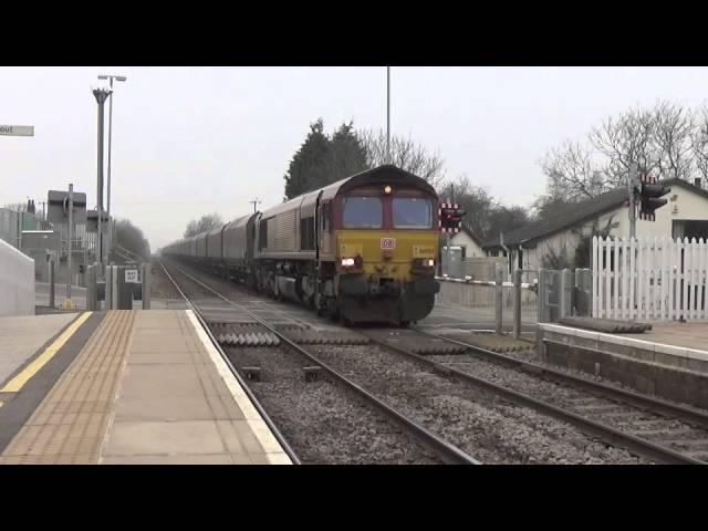 Class 47 Double Header at Whitley Bridge and Hensall + Shed