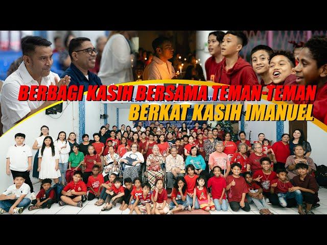 JUDIKA DAN KOMSEL RADAR BERBAGI KASIH BERSAMA TEMAN-TEMAN PANTI ASUHAN & JOMPO BERKAT KASIH IMANUEL