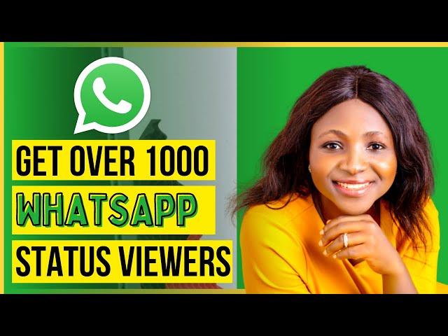 [Whatsapp Marketing Strategy] How To Increase WhatsApp Status Views And Make More Sales