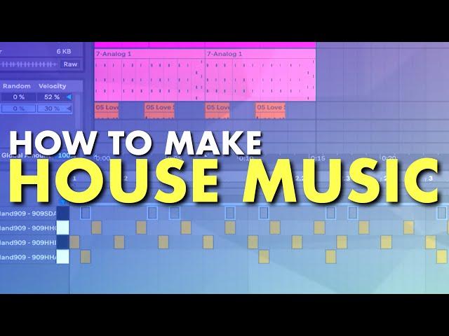 How To Make House Music | Ableton Live Music Production Tutorial, with Justin Lewis Beck