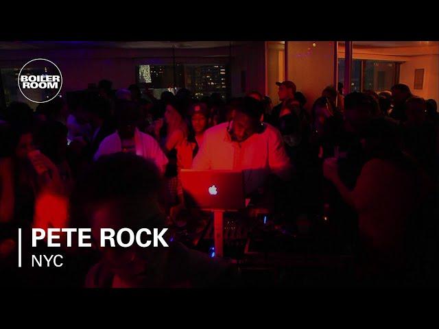 Pete Rock Boiler Room NYC DJ Set at W Hotel Times Square #WDND