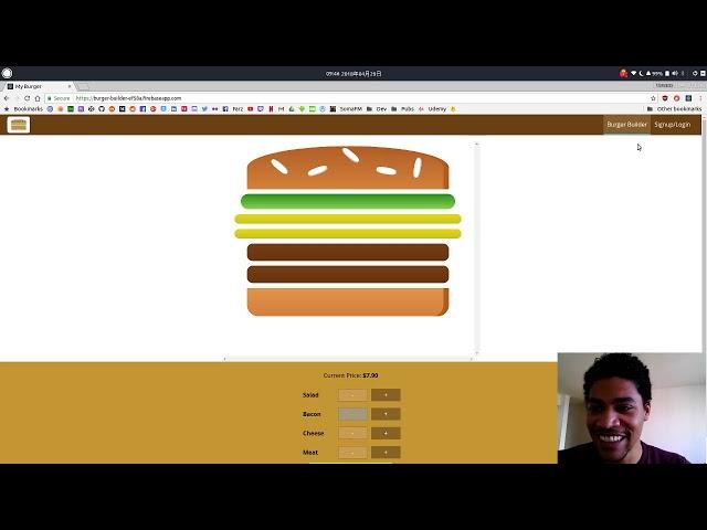 Burger Builder Walkthrough