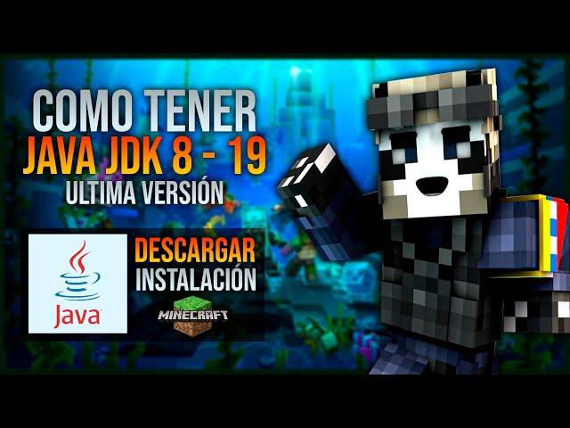  Cómo Descargar e Instalar Java JDK 19 - 22  ULTIMA VERSIÓN  en Windows 10/11 - Minecraft