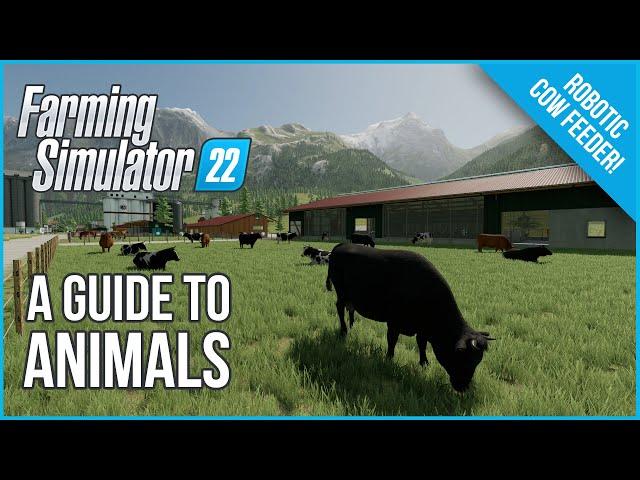 First Look - A Guide to Animals in Farming Simulator 22