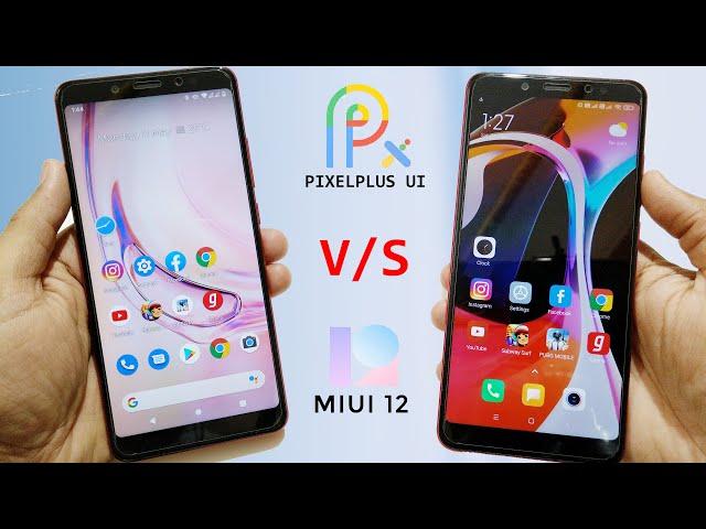 MIUI 12 vs PixelPlus Ui Rom For Redmi Note 5 Pro | Speed Test Comparison