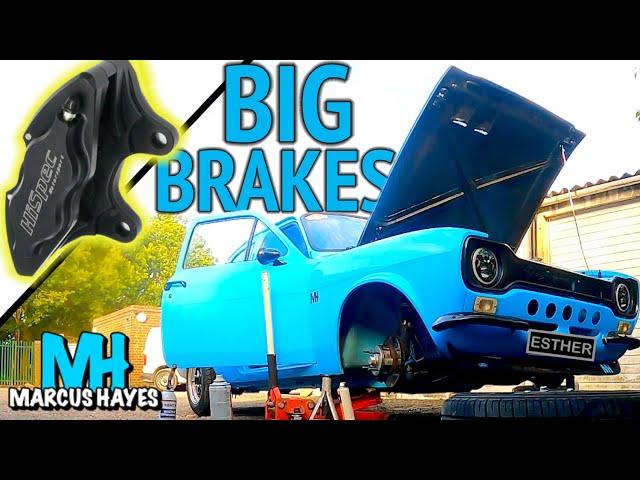 BIG 4 POT BRAKES for my Mk1 Escort!! 