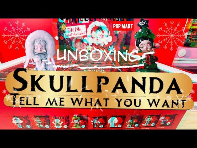 UNBOXING Skullpanda (Tell Me What You Want Series) #blindbox #collection #skullpanda