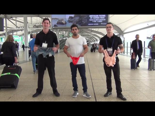 Body Search Prank in Airport!