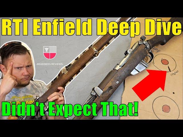 RTI No.1 Enfield (B-Grade) HOW'S IT SHOOT? SMLE Inspection & Firing Royal Tiger Imports Lee-Enfield