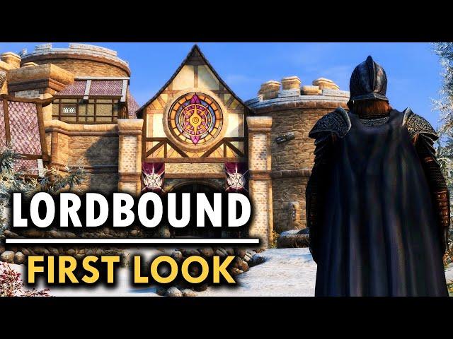 A Massive Skyrim Mod Coming in 2025 - Lordbound Sneak Preview