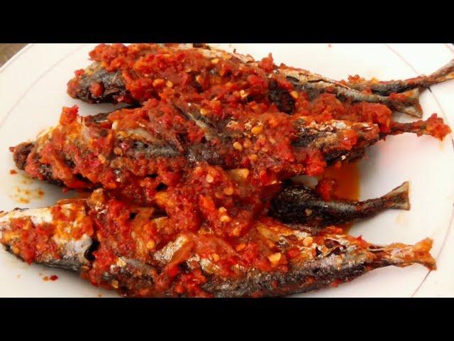 Indonesian Food - Chili "Lado" Fried Fish