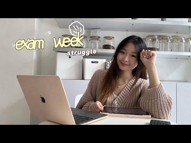 NUS FINALS WEEK| food poisoning, living alone in Singapore, studying at the most beautiful Yale