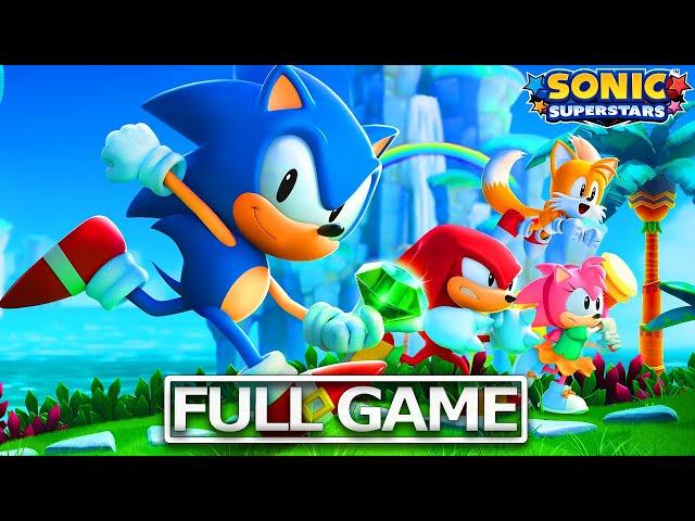 SONIC SUPERSTARS Full Gameplay Walkthrough / No Commentary【FULL GAME】HD