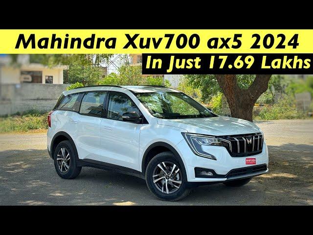 All New 2024 Mahindra Xuv700 Ax5 7 Seater - 20 Lakhs On Road ! Drive Review & On Road Price ?