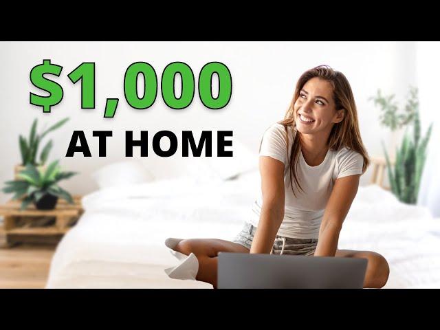 5 Best Side Hustles You Can Do From Home 2024 (Make Your First $1,000 Online)