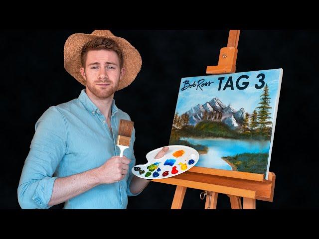 Malerei lernen in 1 Woche (Bob Ross) | Selbstexperiment