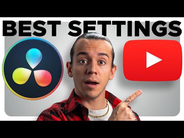 The BEST Export Settings for Youtube in Davinci Resolve 18