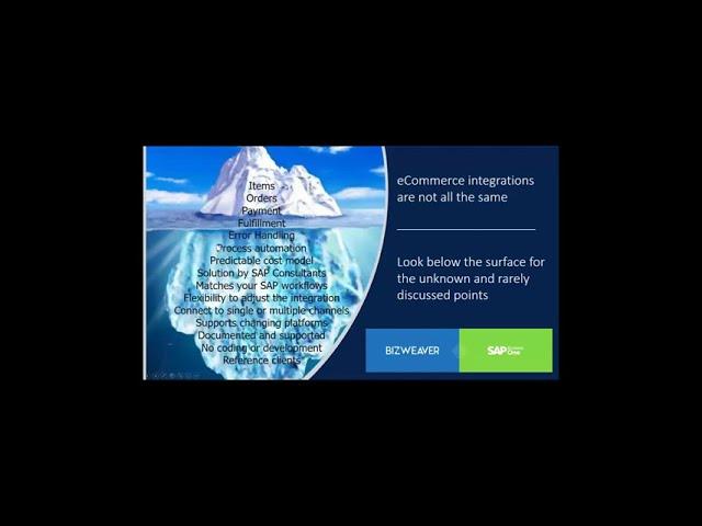 eCommerce Integration with SAP Business One