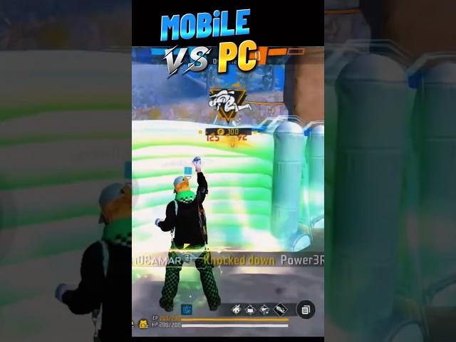 Mobile vs PC 2V2  #freefire #shortsfeed #mobilegame #mobilelegends #mobilegaming #2v2  #foryou