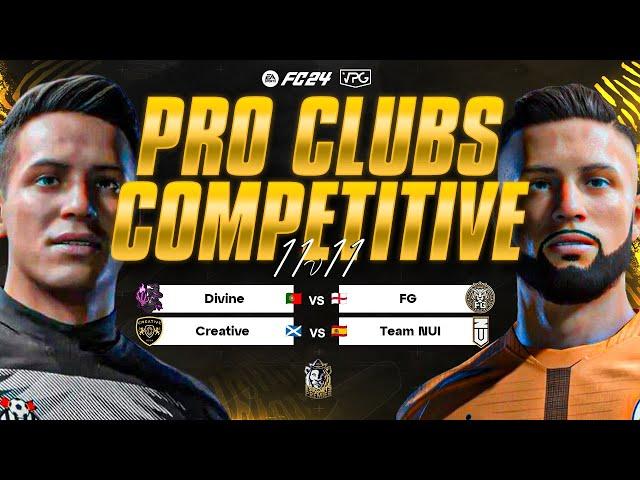 FC24 Pro Clubs - Esports Premier - Divine vs FG - Creative vs Team NUI