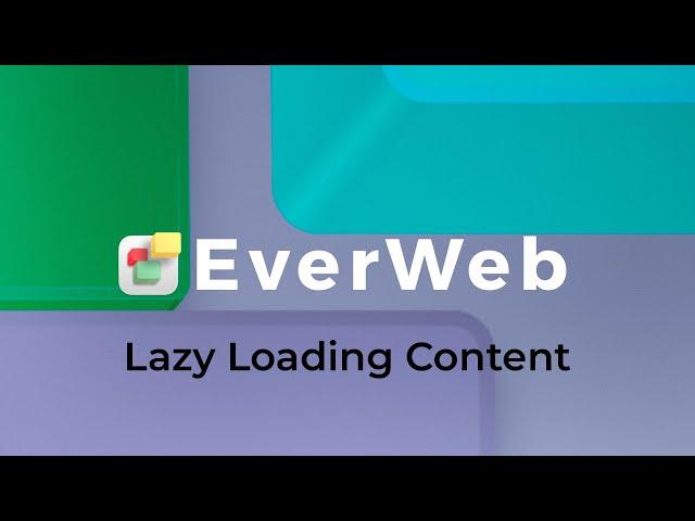 Lazy Loading Images in EverWeb