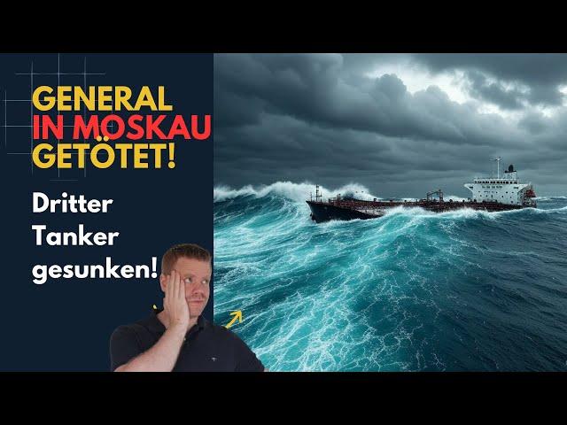 General in MOSKAU getötet. Neuer Kessel, neuer Tanker gesunken! Ukraine Lagebericht (396) und Q&A