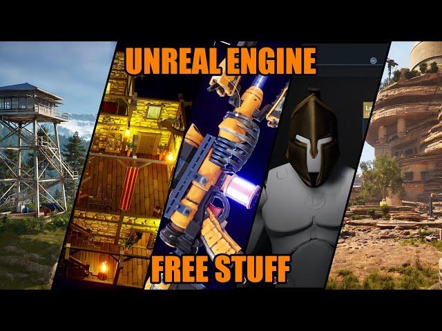 Unreal Engine Marketplace Free Stuff | $444 FOR FREE | June 2024