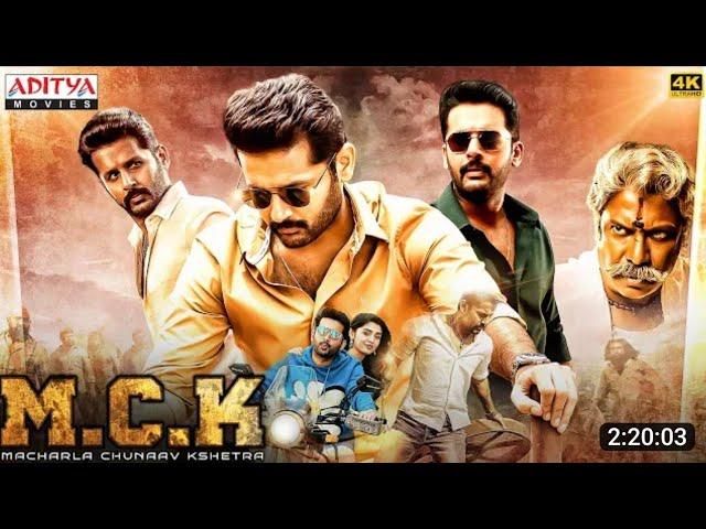 (M.C.K) Macharla Chunaav Kshetra New Released Full Hindi Dubbed Movie | Nithiin, Krithi Shetty