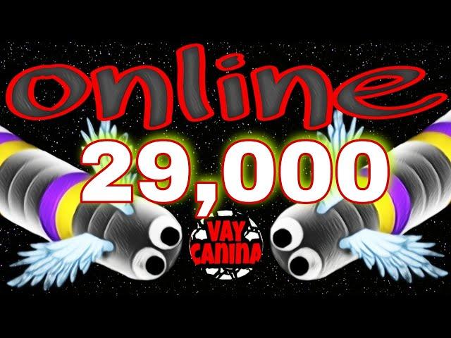 29.000  Online Slither.io Gameplay 2021