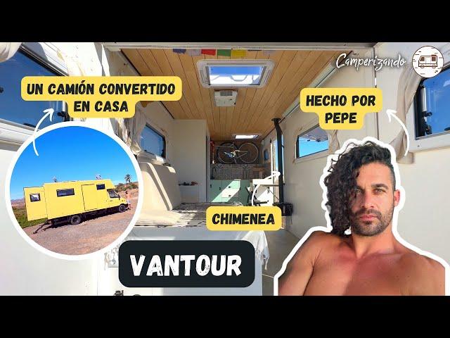 CAMIÓN casa  con CHIMENEA Y GIMNASIO | VANTOUR de El Camión del Pepillo.