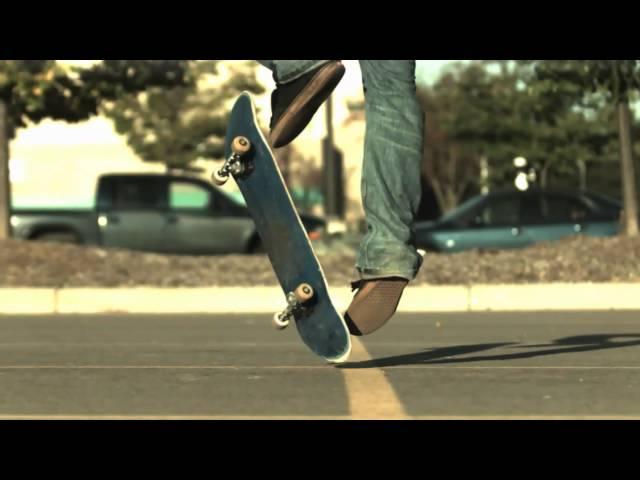 Skateology: Pressure flip (1000 fps slow motion)