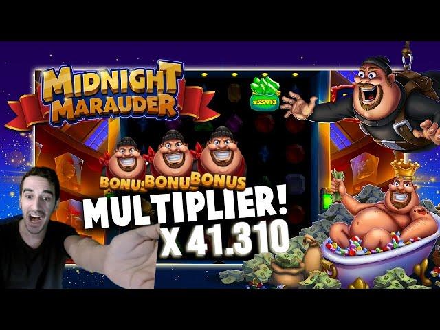 COMPLETAMENTE SCHIATTATA!! MIDNIGHT MARAUDER IMPAZZITA!!IMPERDIBILE‼️SLOT ONLINE  BIG WIN