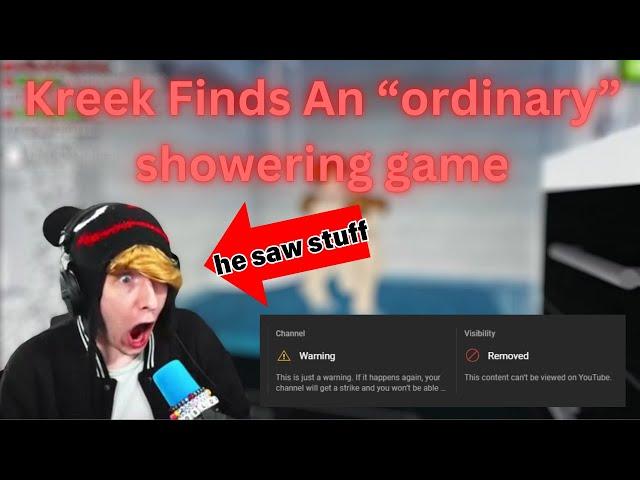 @KreekCraft Finds A ""Ordinary"" Shower Game