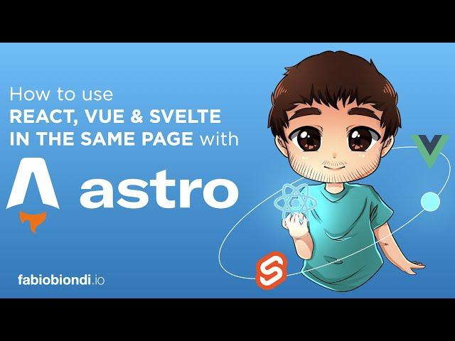 Astro Build: how to use React, Vue and Svelte in the same page using "islands"