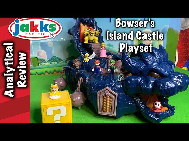 Miniature Bowser's Island Castle Playset!