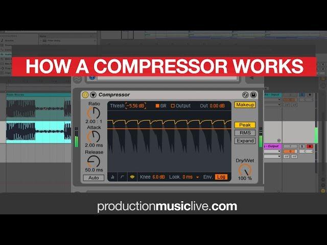 04 How does a Compressor work? (Glue Compressor, CLA 2A) - Ableton Tutorial