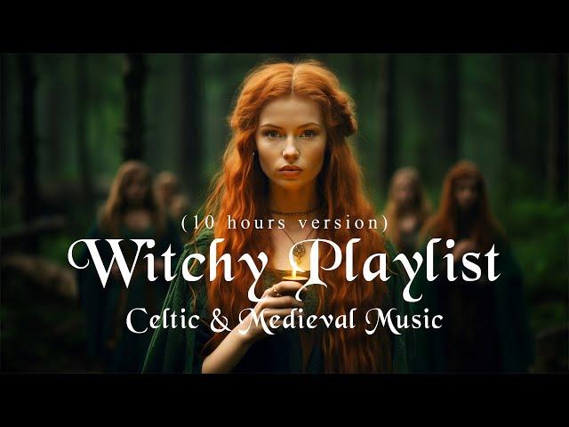 Wiccan Music  Celtic, Medieval, Witchy Playlist - Enchanting Witchcraft Fantasy Music - 10h Version